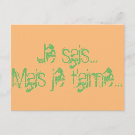 Grußkarte Postkarte (Vorderseite)