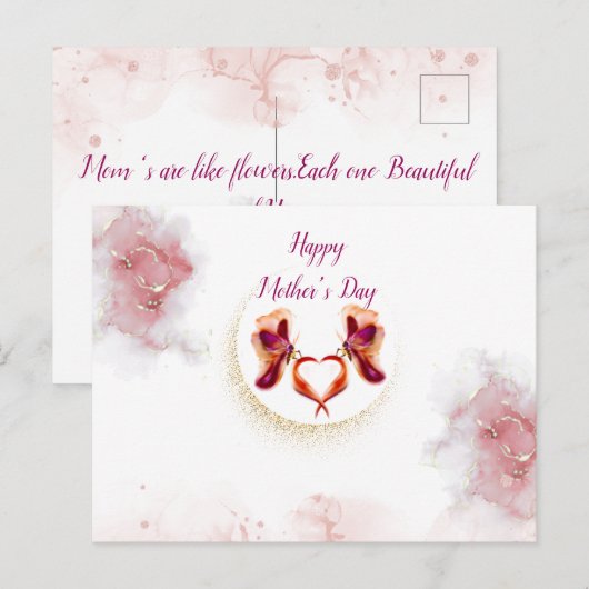 Grußkarte Postkarte (Vorne/Hinten)