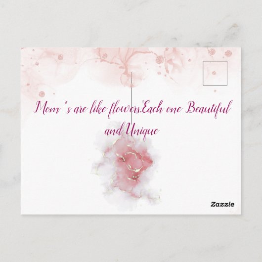 Grußkarte Postkarte (Rückseite)