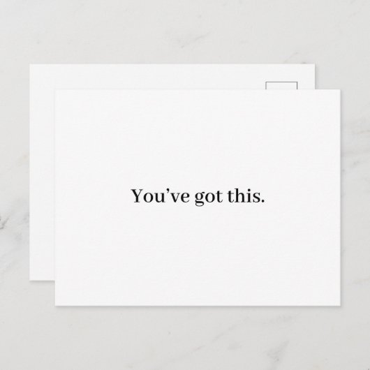 Grußkarte Postkarte (Vorne/Hinten)