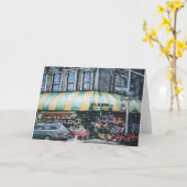 Grußkarte Prince Street Corner Karte (Gelbe Blume)