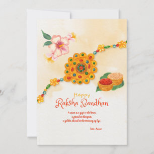 Grußkarte Raksha Bandhan