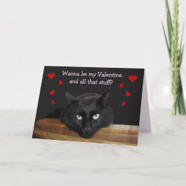 Grußkarte Ranger "Wanna Be My Valentine" Feiertagskarte