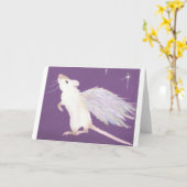 Grußkarte Rat Engel! Karte (Gelbe Blume)