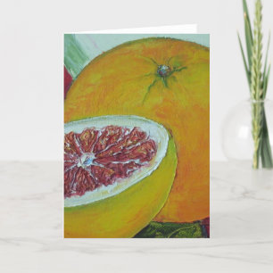 Grußkarte Red Grapefruit Karte