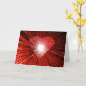 Grußkarte Red Heart Karte (Gelbe Blume)