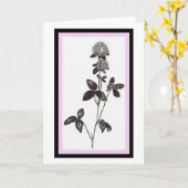 Grußkarte schließen karte (Gelbe Blume)