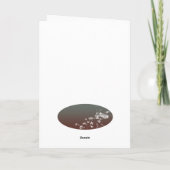 Grußkarte - Schönheit Karte (Rückseite)