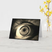 Grußkarte Schwarz/Weiß Karte (Gelbe Blume)