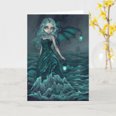 Grußkarte "Sea Beacon" Karte (Gelbe Blume)