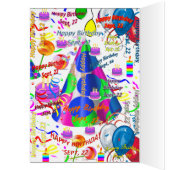 Grußkarte September, 22 Geburtstag (Innen (Links))