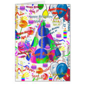 Grußkarte September, 27 Geburtstag (Vorne)