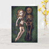 Grußkarte "Shallow Grave" Karte (Gelbe Blume)