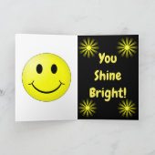 Grußkarte "Shine Bright" Karte (Innenseite)