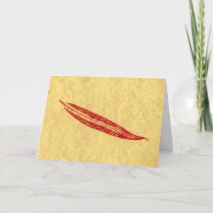 Grußkarte "Simple Willow" für die Landstrassen Karte