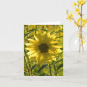 Grußkarte Sonnenblume Karte (Gelbe Blume)
