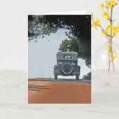 Grußkarte Sonntag Karte (Gelbe Blume)