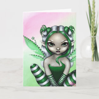 Grußkarte "Spearmint Sprite" Karte