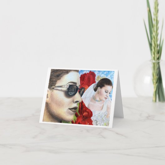 Grußkarte "Speicher" Dankeskarte (Vorderseite)