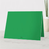Grußkarte St. Patrick's Day Karte (Rückseite)