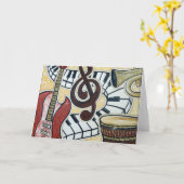 Grußkarte stimmen karte (Gelbe Blume)