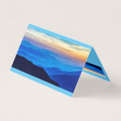 Grußkarte Sunrise kommt (Rückseite)