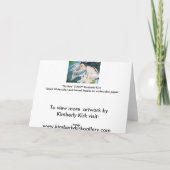 Grußkarte: "Surfer" Karte (Rückseite)