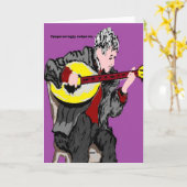 Grußkarte Tag des Glücks/Griechisch Karte (Gelbe Blume)