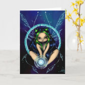 Grußkarte "The Star Child" Karte (Gelbe Blume)