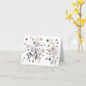 Grußkarte_Tochter Karte (Gelbe Blume)