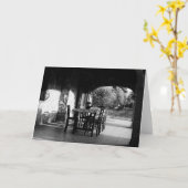 Grußkarte: Toskana Karte (Gelbe Blume)