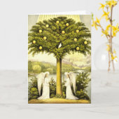 Grußkarte Tree of Life Karte (Gelbe Blume)