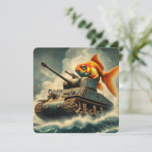 Grußkarte "Unerwartete Abenteuer" Karte (Stehend Vorderseite)