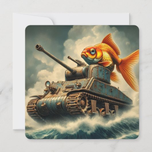 Grußkarte "Unerwartete Abenteuer" Karte (Vorderseite)