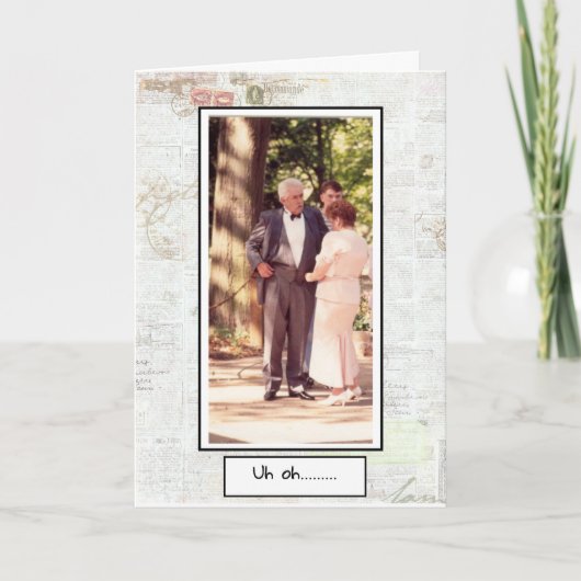 Grußkarte unterstützen karte (Vorderseite)