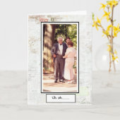 Grußkarte unterstützen karte (Gelbe Blume)