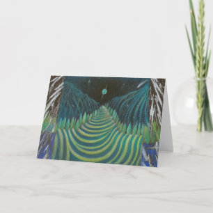 Grußkarte "Uranische Straße" Karte