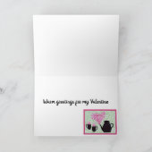 Grußkarte - Valentine Tee Karte (Innenseite)
