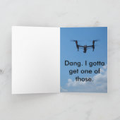 Grußkarte vertikal karte (Innenseite)