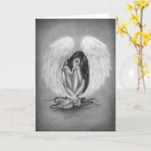 Grußkarte von Angel zu früh verschwinden Karte (Gelbe Blume)