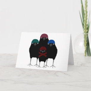 Grußkarte von Chill Crows Dankeskarte