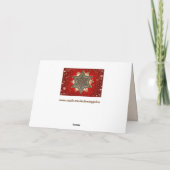 Grußkarte von Hanukkah Karte (Rückseite)