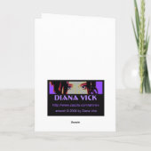 Grußkarte von Mayan Priestess Karte (Rückseite)