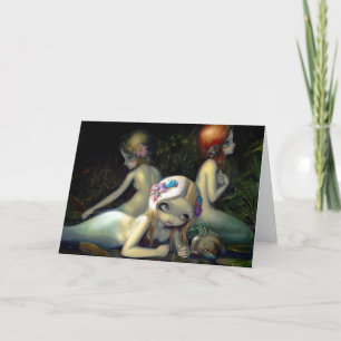 Grußkarte "Wasserelementare" Karte