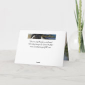 Grußkarte Wildes Pferd - Electra & Pandora Karte (Rückseite)