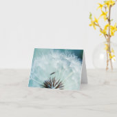 Grußkarte - Wünschen Sie sich! Karte (Gelbe Blume)