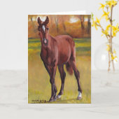 Grußkarte "Young One" Karte (Gelbe Blume)