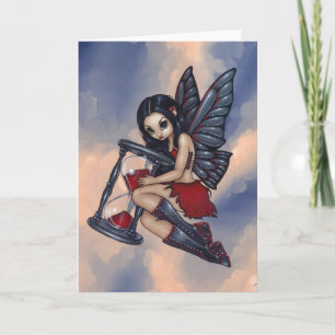 Grußkarte "Zeitfliegen" Karte