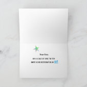 Grußkarte zum 11. Geburtstag Karte (Innenseite)
