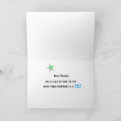 Grußkarte zum 12. Geburtstag Karte (Innenseite)